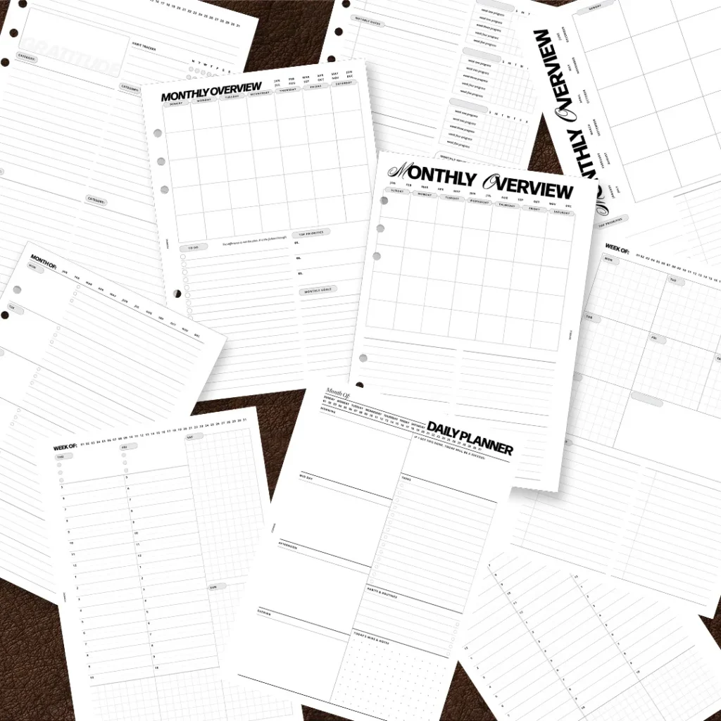Inserts Category Thumbnail A Planner Brand