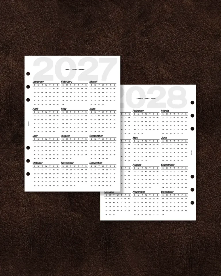 THU 2027 YAG A Planner Brand