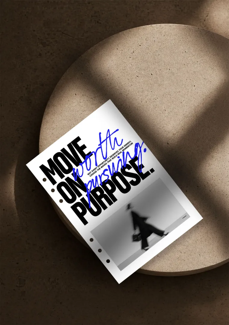 THU Move On Purpose Dashboard A Planner Brand