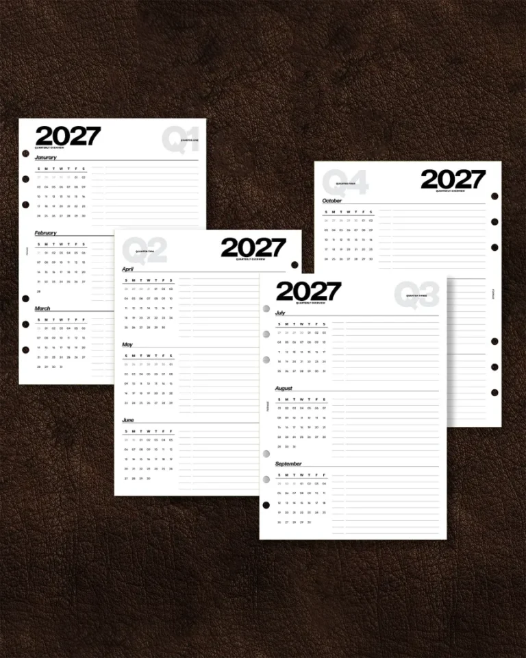 THU Quarterly Overview A Planner Brand