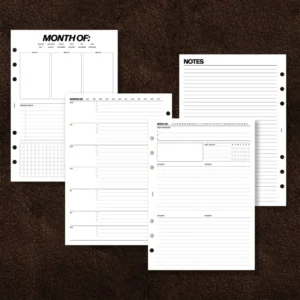Weekly Planner | Categories
