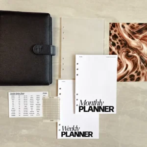 Homepage 11 foundry planner agenda binder onyx A Planner Brand
